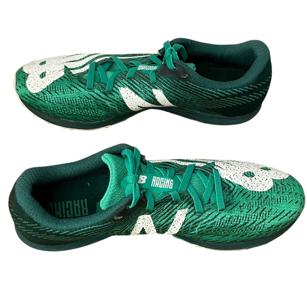 New Balance XC Seven v2 Womens 9.5 Green White Cross Country Racing Shoes